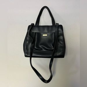 Villager - Crossbody, leather black bag